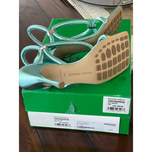 Bottega Vendata Icy Moon 4 Inch Designer Sandal Size 40 - Picture 4 of 11